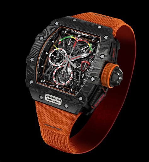 richard mille watch symbolises the partnership with mclaren|mclaren watch partner.